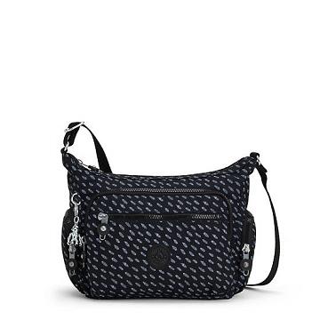 Kipling Gabbie Small Printed Crossbody Táska Kék Fehér | HU 1149LI